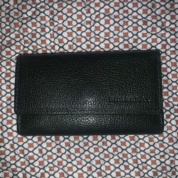 Burberry black leather 5 keychain holder - Picture 2 of 4